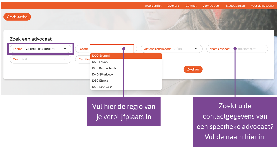 printscreen advocaat.be